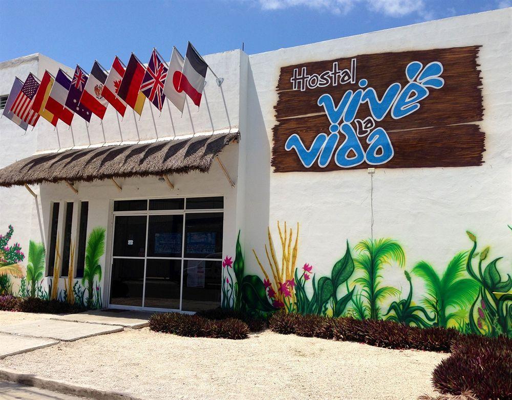 Hostal Vive La Vida Playa del Carmen Exteriör bild