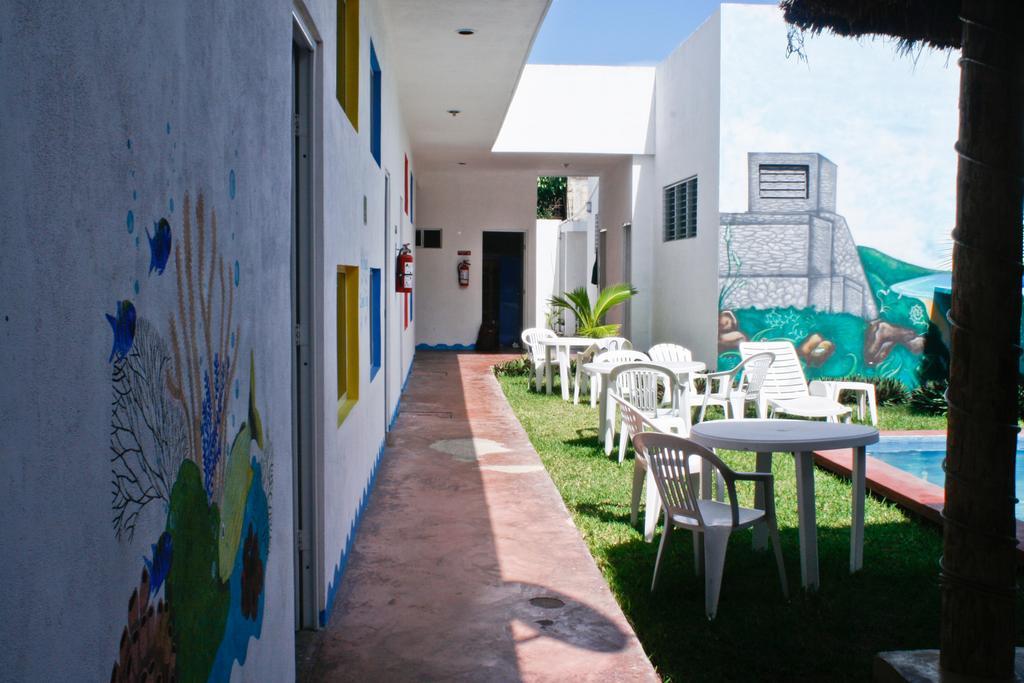 Hostal Vive La Vida Playa del Carmen Exteriör bild