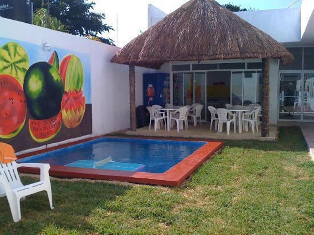 Hostal Vive La Vida Playa del Carmen Exteriör bild